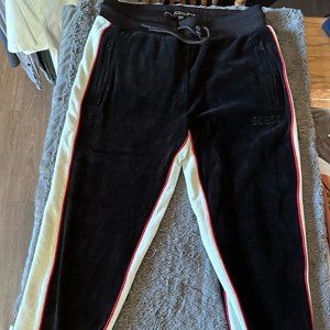 Guess - Velvet Joggers - Size Small